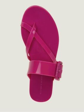 Veronica Beard Salva Jelly Sandal in Orchid